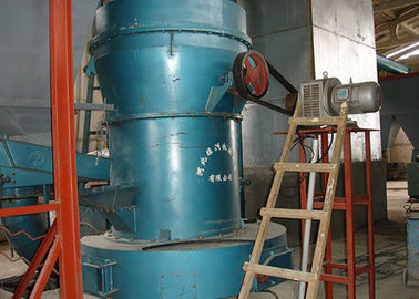 The Flow chart of the craft gypsum powder machine