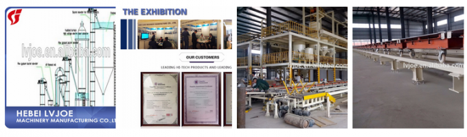 gypsum board manufacture plant for different type, size and thickness