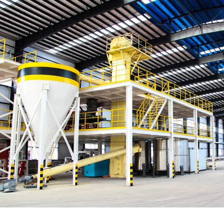 automatic production line for gypsum board